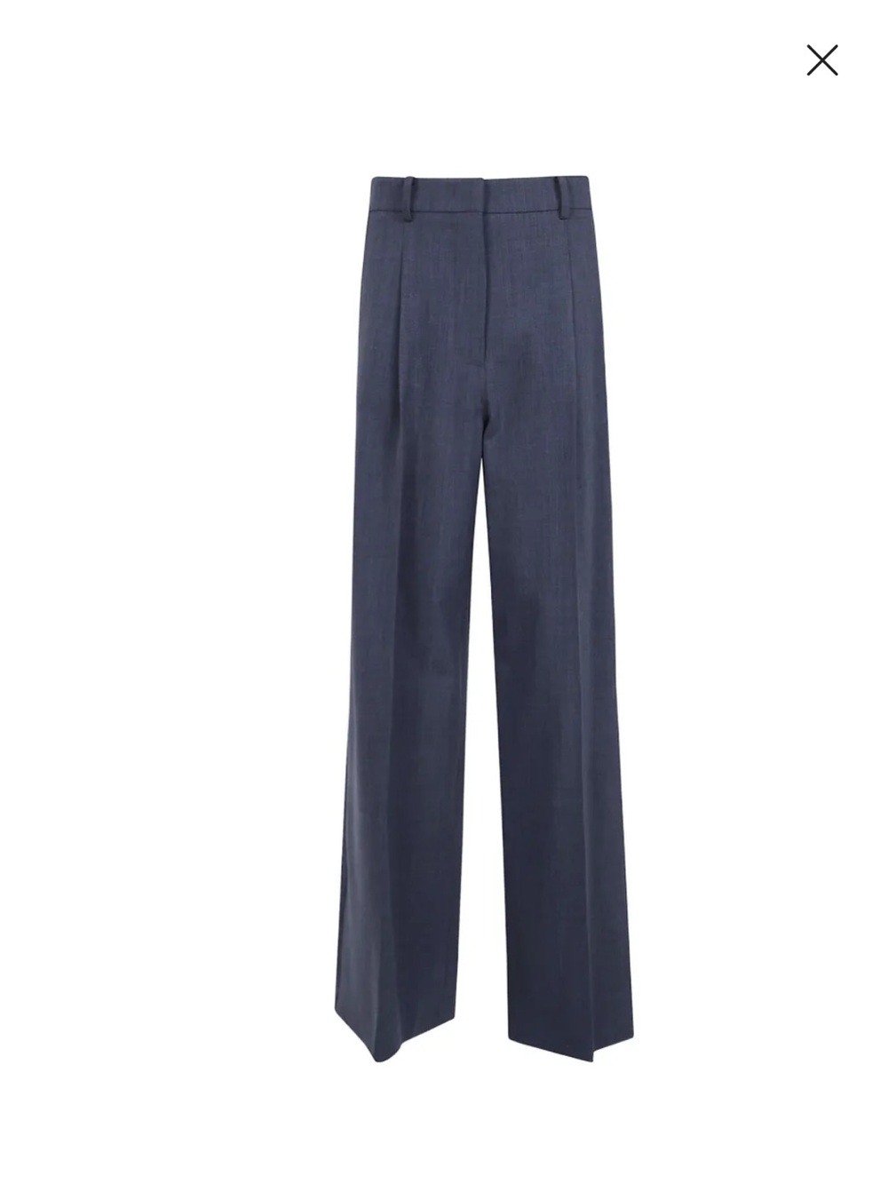 Mantu High-Waist streight-Leg Women's Pants in Grey Size 46 (L)